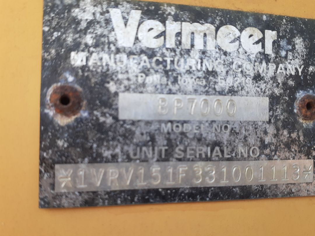 2013 VERMEER BP7000 - Image 13